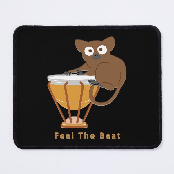 Item preview, Aye Aye Feel the Beat Bongo designed and sold by janraydesigns.