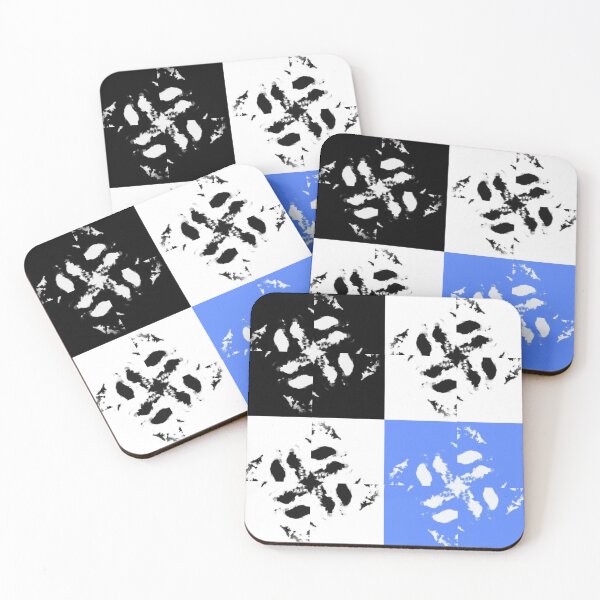 Item preview, Blue, Black and White Patchwork designed and sold by wumplekin.