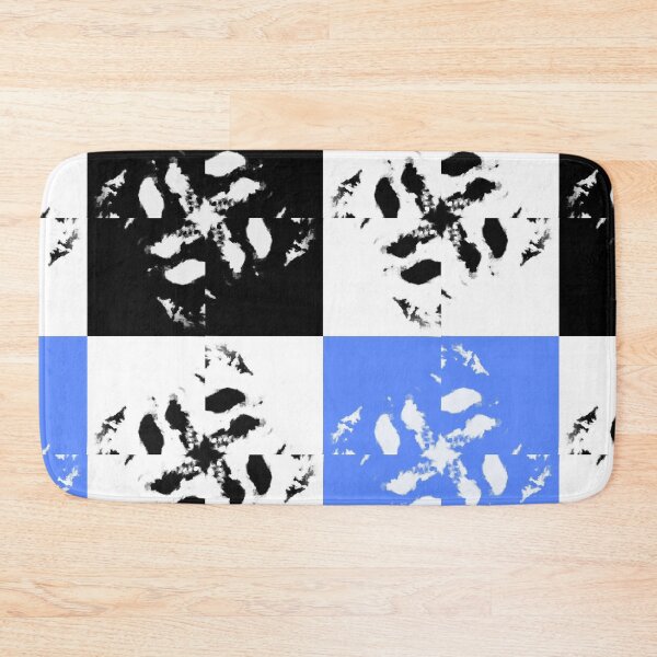 Item preview, Blue, Black and White Patchwork designed and sold by wumplekin.