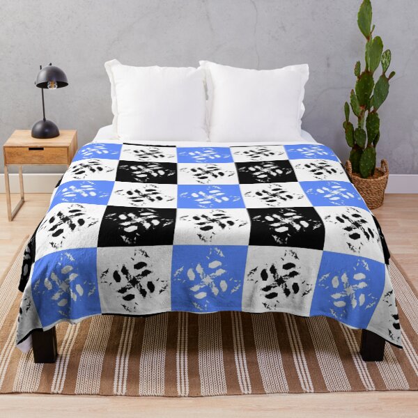 Item preview, Blue, Black and White Patchwork designed and sold by wumplekin.
