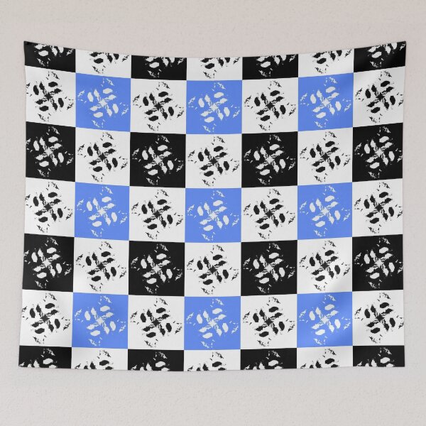 Item preview, Blue, Black and White Patchwork designed and sold by wumplekin.