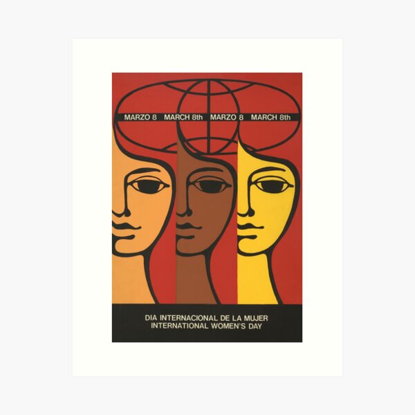 Item preview, Intersectional Feminist Poster designed and sold by FeminismArt.