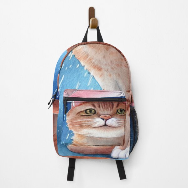 Item preview, Amused orange Cat  designed and sold by TravelingOak.