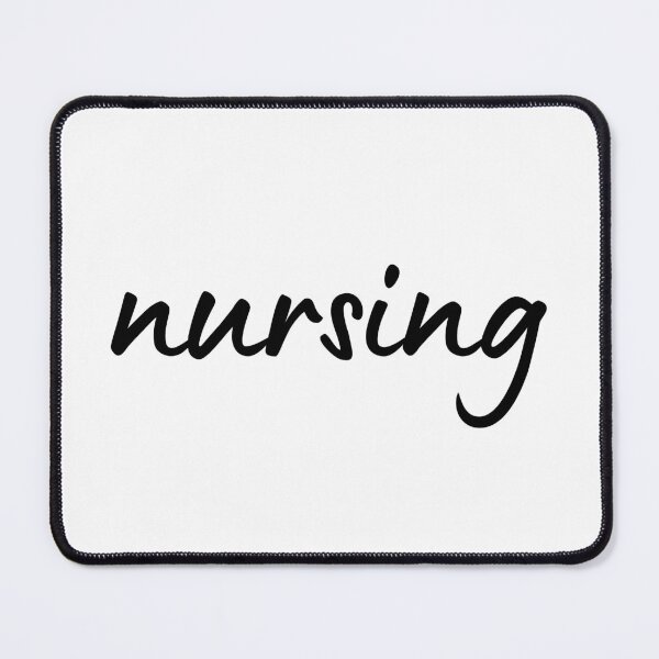 Item preview, Nursing Student Graduate Nurse School Black Cursive Handwritten designed and sold by mariejosee22.