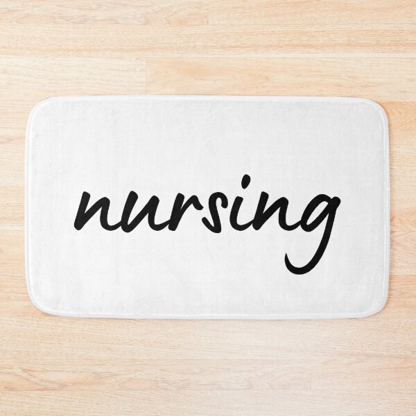 Item preview, Nursing Student Graduate Nurse School Black Cursive Handwritten designed and sold by mariejosee22.