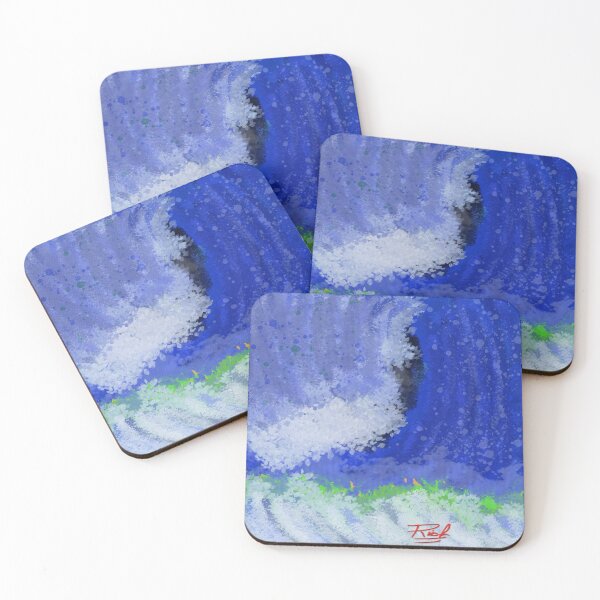 Item preview, Blu Wave Artwork Created by Rich AMeN Gill designed and sold by RichAMeNGill.