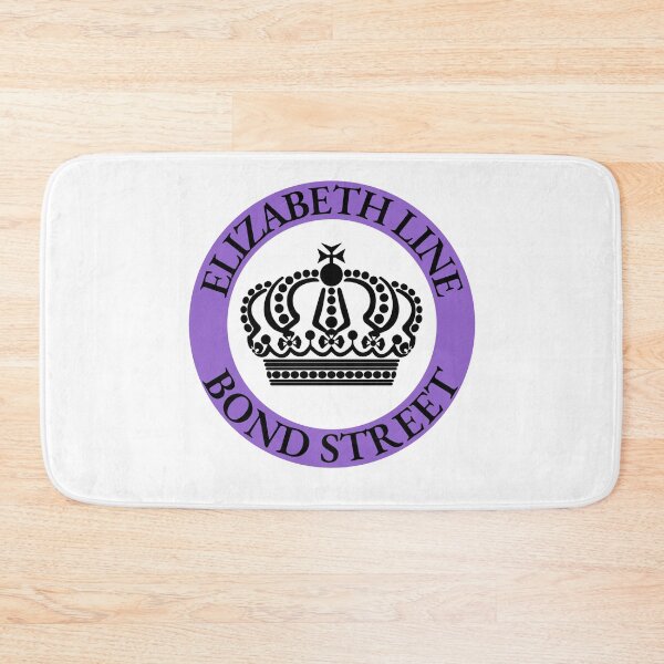 Item preview, Bond Street Elizabeth Line with Crown designed and sold by LoloTrends.