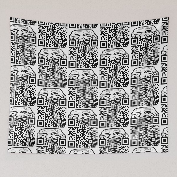 Item preview, Rick Roll QR Code Troll designed and sold by Neon2610.
