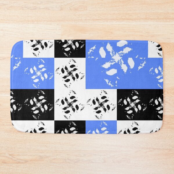 Item preview, Blue, Black and White Patchwork designed and sold by wumplekin.
