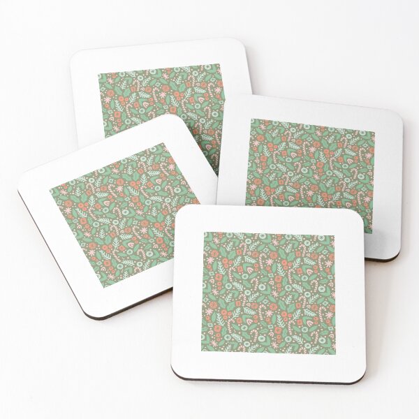 Item preview, Simple Season Pattern in Moss designed and sold by cindytomczyklee.