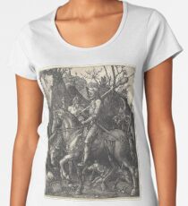 Albrecht Dürer or Durer Knight, Death and Devil Women's Premium T-Shirt