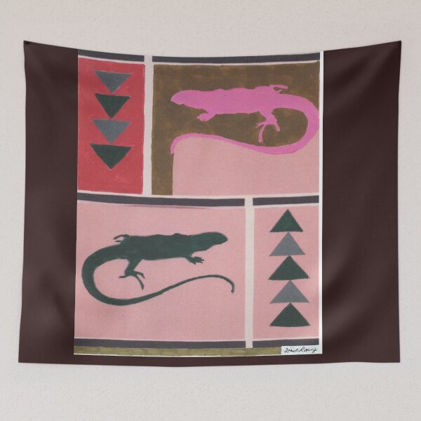 Item preview, Slow Dancing in the Den of the Dragons print from Papercut designed and sold by SilverGal.