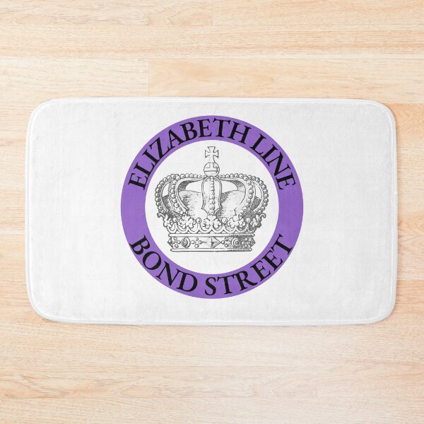 Item preview, Bond Street Elizabeth Line with Crown designed and sold by LoloTrends.