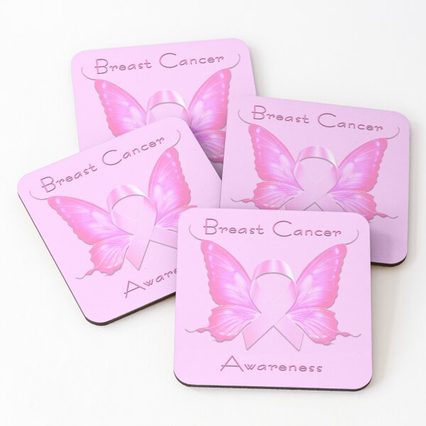 Artikelvorschau, Brustkrebs-Bewusstseins-Band-Schmetterling entworfen und verkauft von JadeRyder.