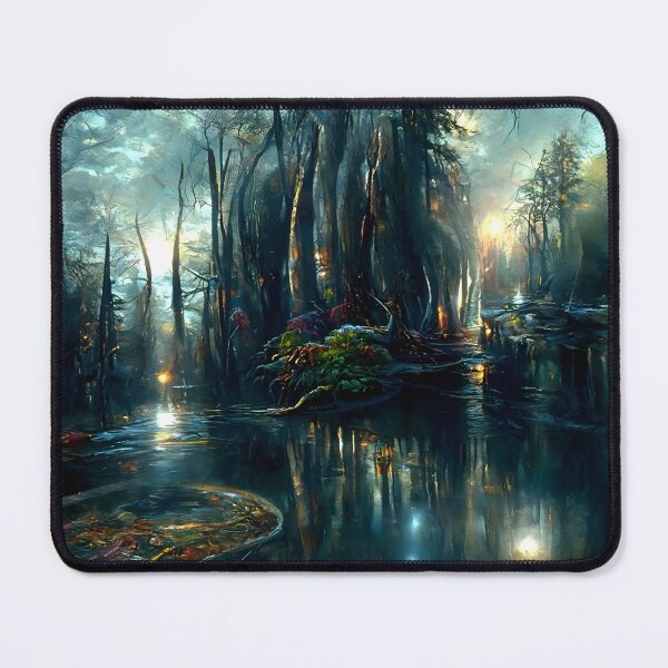 Item preview, Dark enchanted forest designed and sold by Apryllflowers.