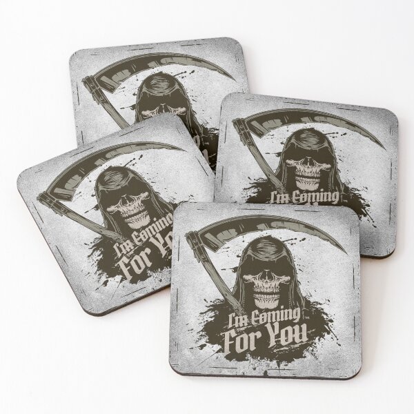 Item preview, I'm Coming For You Grim Reaper designed and sold by gregblomberg.