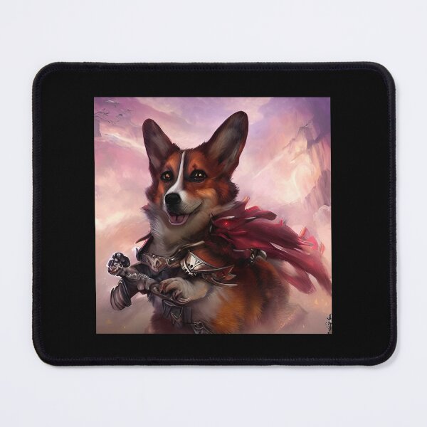 Item preview, AI Generated Art, War Corgi designed and sold by RabbitHoleMI.