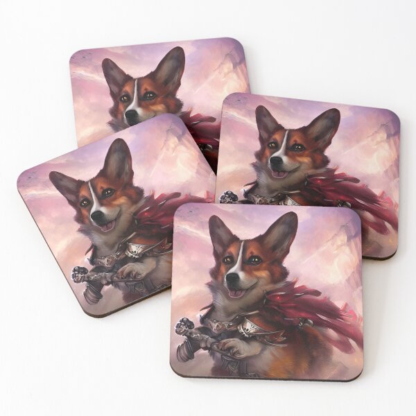 Item preview, AI Generated Art, War Corgi designed and sold by RabbitHoleMI.
