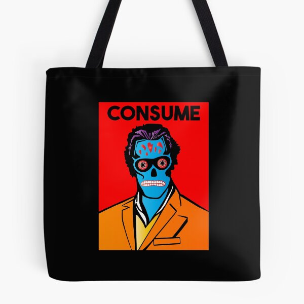 Item preview, They Live - Consume - Movie Poster designed and sold by ArtFactoryAI.