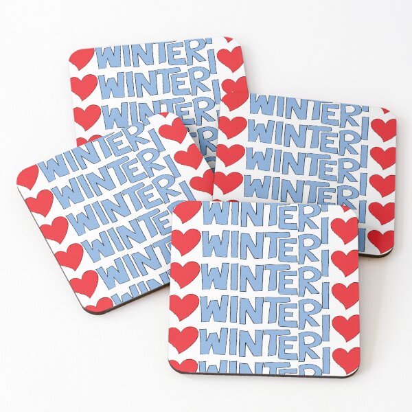 Item preview, I Heart Winter Illustrated Text with a heart designed and sold by AngelDawnDesign.