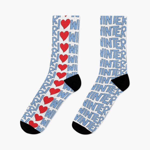 Item preview, I Heart Winter Illustrated Text with a heart designed and sold by AngelDawnDesign.