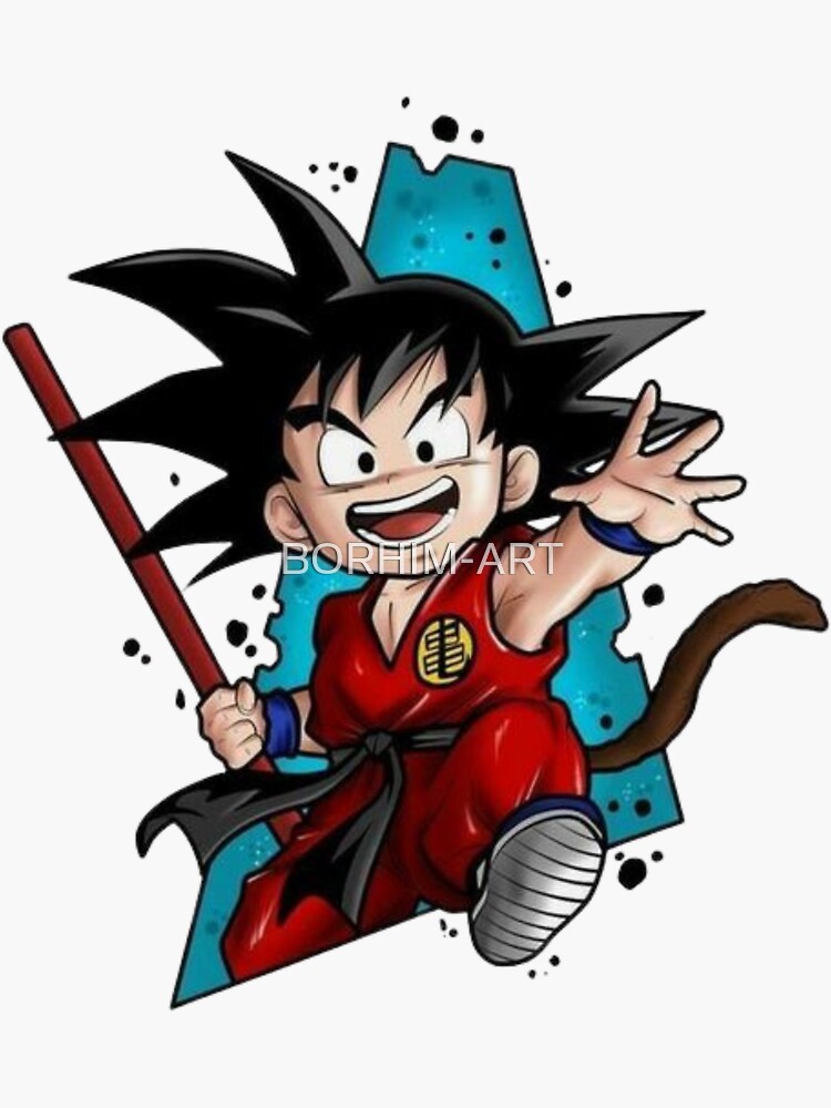 dragon ball goku  Sticker for Sale by BORHIM-ART