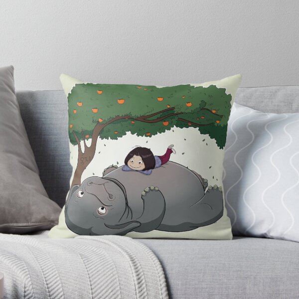TotorOkja Throw Pillow