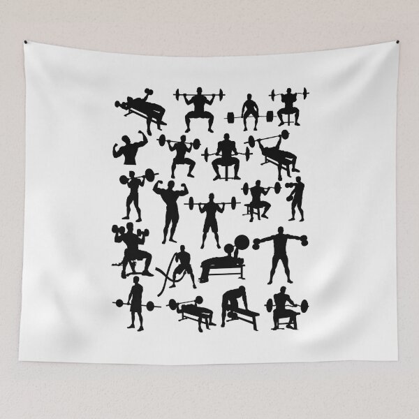 Item preview, Gym Exercises designed and sold by Aleksa Kos.