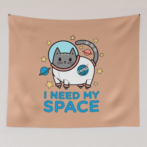 Item preview, catstronaut space designed and sold by si3iy.