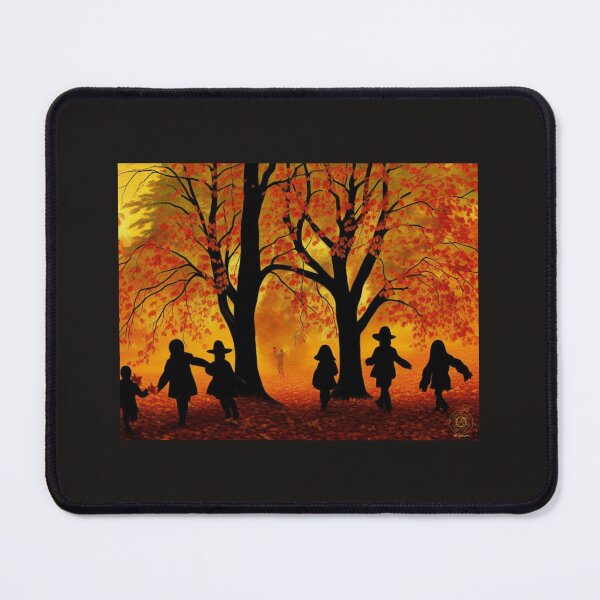 Item preview, Halloween Revelers Disperse into the Woods designed and sold by Hyperian-Maker.