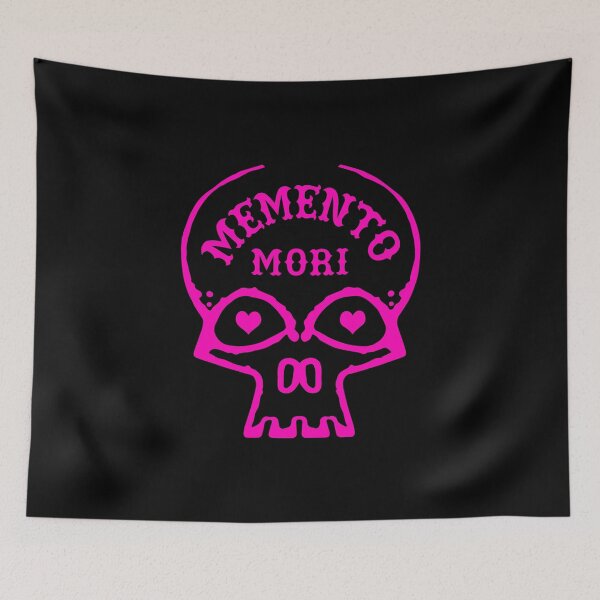 Item preview, MEMENTO MORI - REMEMBER DEATH. PINK. designed and sold by 5hertz.
