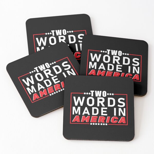 Item preview, Two Words Made In America - Joe Biden America Gift designed and sold by happy gift art.