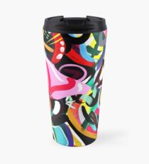 Psychedelic Abstract #2 Art Print Travel Mug