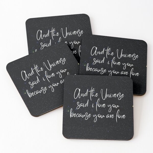 Item preview, And the Universe said I love you because you are love designed and sold by Oreo2020 Creations.