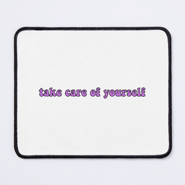 Item preview, Take Care Of Yourself - Purple designed and sold by PurpleNotebook.