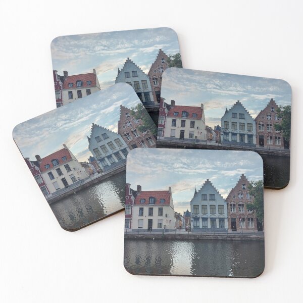 Item preview, Bruges skyline at dusk designed and sold by Mimifsud.