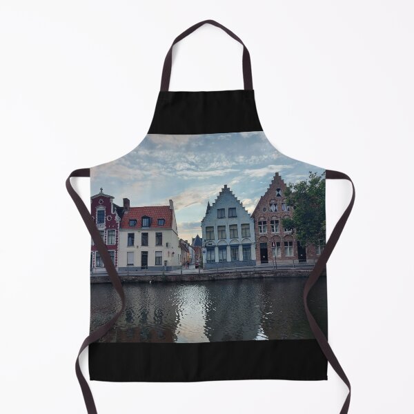 Item preview, Bruges skyline at dusk designed and sold by Mimifsud.