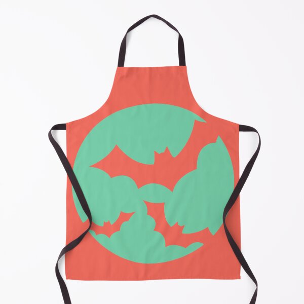 Artikelvorschau, Zeitgenössische Fledermäuse - Coral & Teal entworfen und verkauft von CanisPicta.