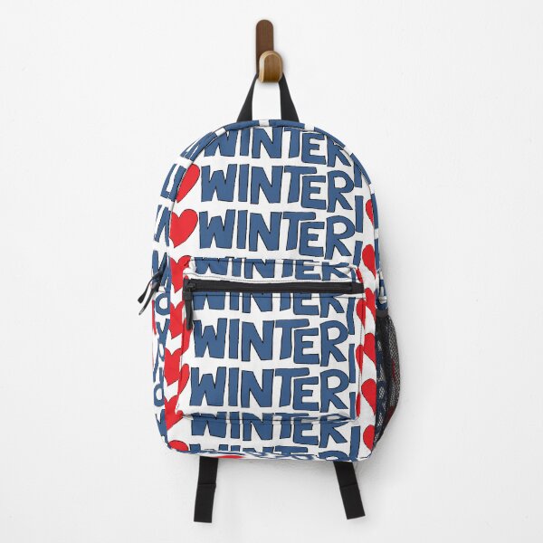 Item preview, I Heart Winter Illustrated Text with a heart designed and sold by AngelDawnDesign.