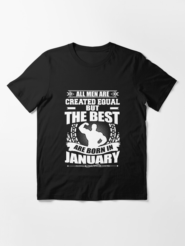Discover Mens Birthday in January Shirt, Funny Family Boys Gift
