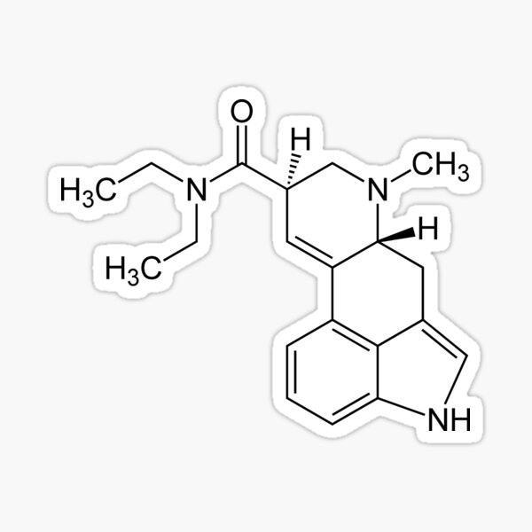 Item preview, LSD molecular structure designed and sold by gatecomet.