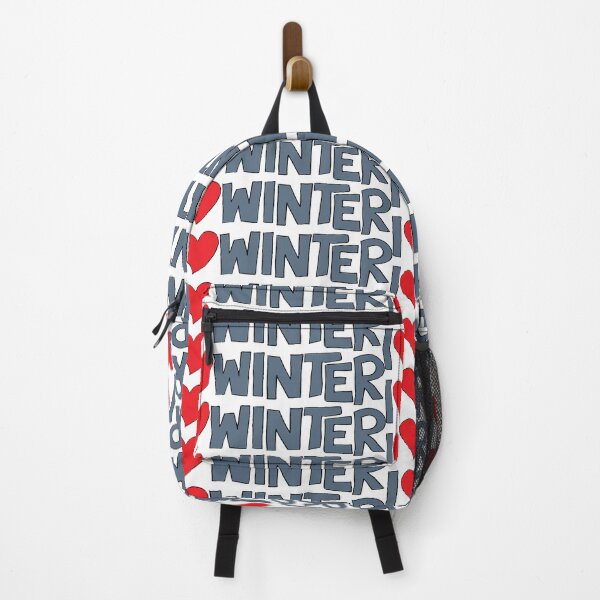 Item preview, I Heart Winter Illustrated Text with a heart designed and sold by AngelDawnDesign.