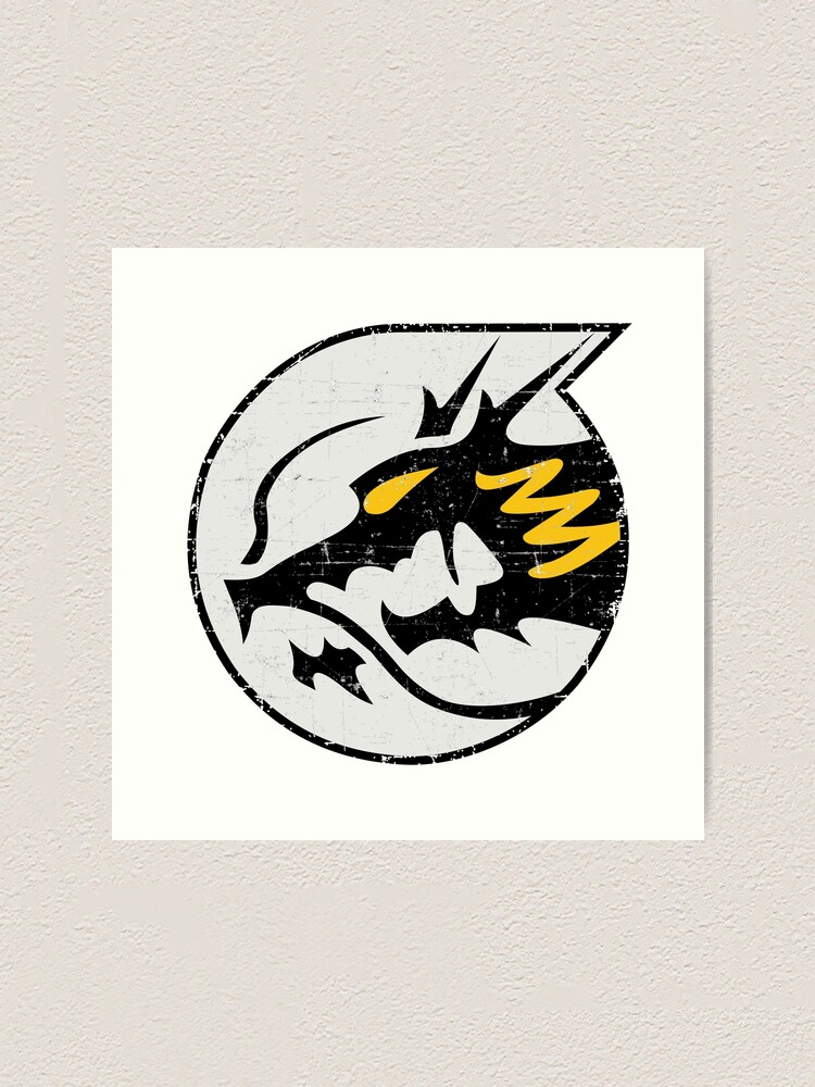 JASDF - 303rd Tactical Fighter Squadron - Dragon - Grunge Style
