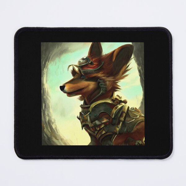 Item preview, AI Generated Art, War Corgi designed and sold by RabbitHoleMI.