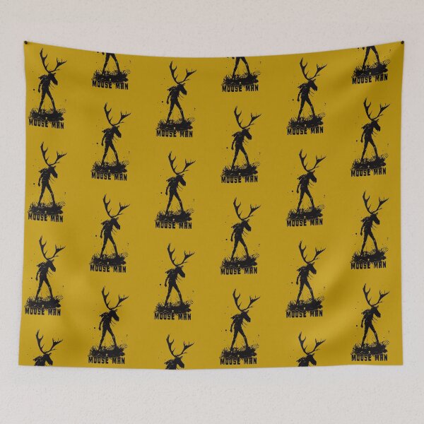 Item preview, Moose Man Print designed and sold by ThePurpleMelon.