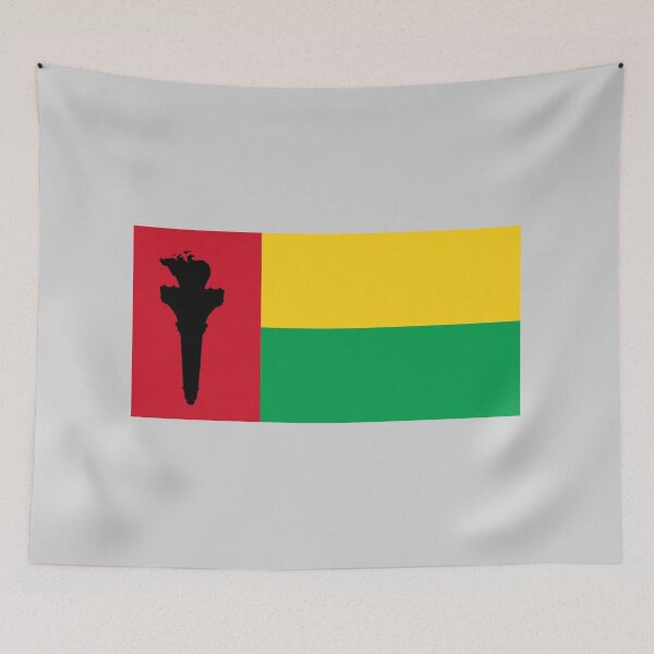 Item preview, pro-liberty Guinea Bissau Flag (lanterna da liberdade bandeira da guiné bissau) designed and sold by JonathanR1994.