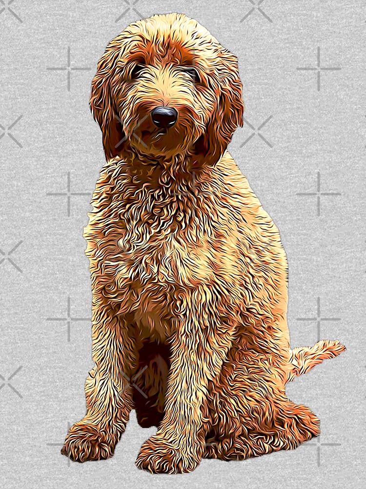 Goldendoodle Golden Doodle Dog Kids Pullover Hoodie