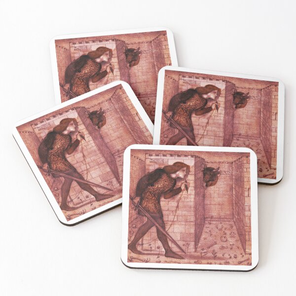 Item preview, Thesus And The Minotaur In The Labyrinth  designed and sold by TheArtShop0528.