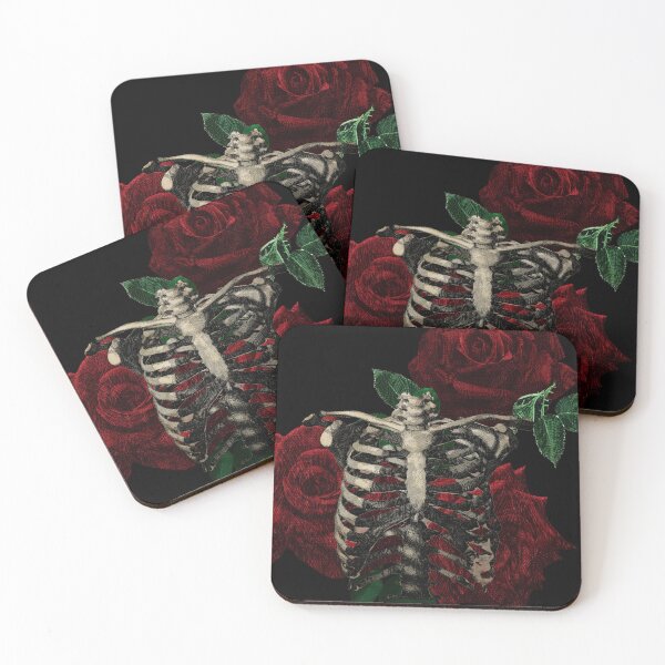 Item preview, Human anatomy and roses: rib cage designed and sold by demonkourai.