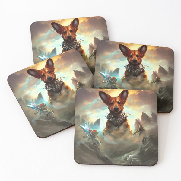 Item preview, AI Generated Art, War Corgi designed and sold by RabbitHoleMI.
